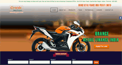 Desktop Screenshot of orangeretailfinance.com